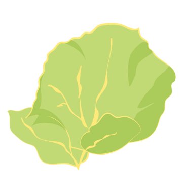 Capnella düz simgesi beyaz arka plan üzerinde 