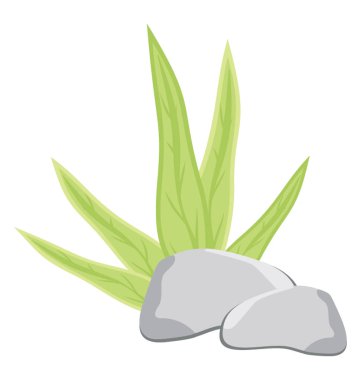 Düz simgesi tasarım Plexaura coral reef ve