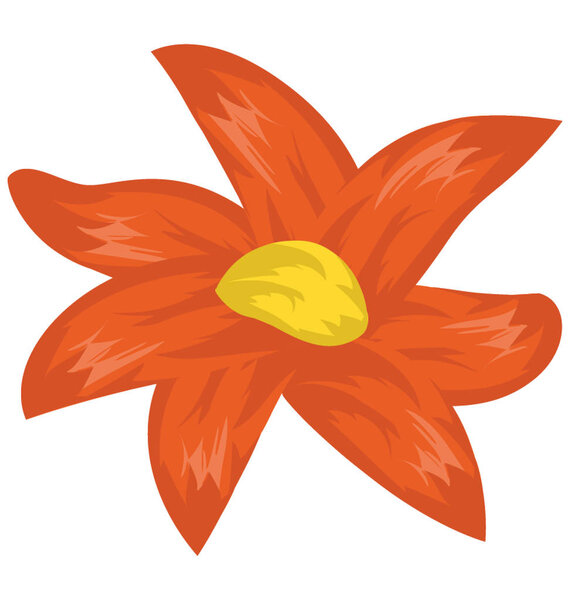 A blooming flower with stargazer lily natural growth