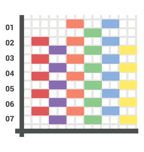 Infográficos Uma Flor Como Visual Chamado Gráfico Infográfico Moderno — Vetor de Stock