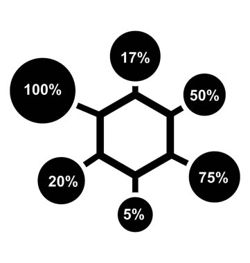 Modern Infographic grafik konumu sembolü Infographics denilen 