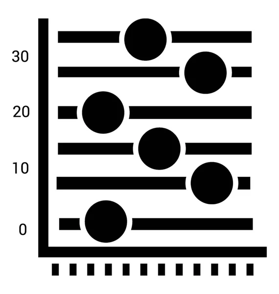 Abacus Infographic Called Abacus Chart — Stock Vector