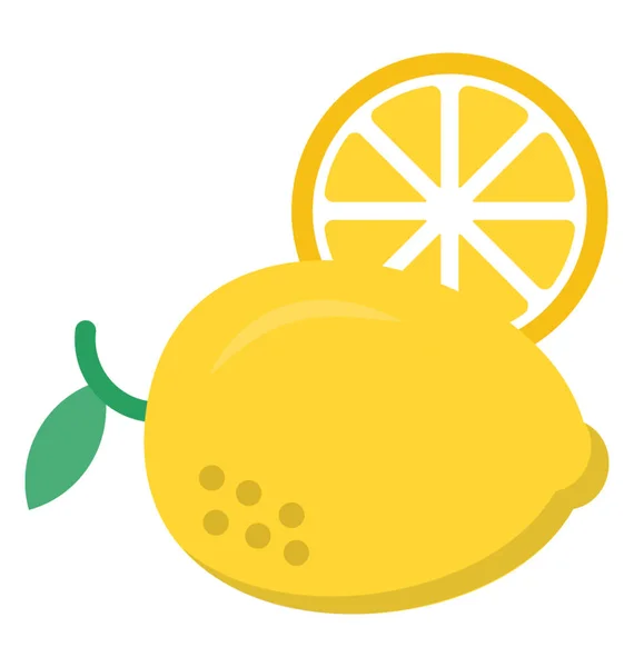 Цитрусовые Лимон — стоковый вектор