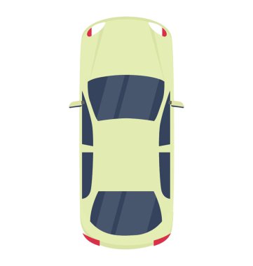 Aile için uygun araç kullanma aile otomobili simgeleyen 