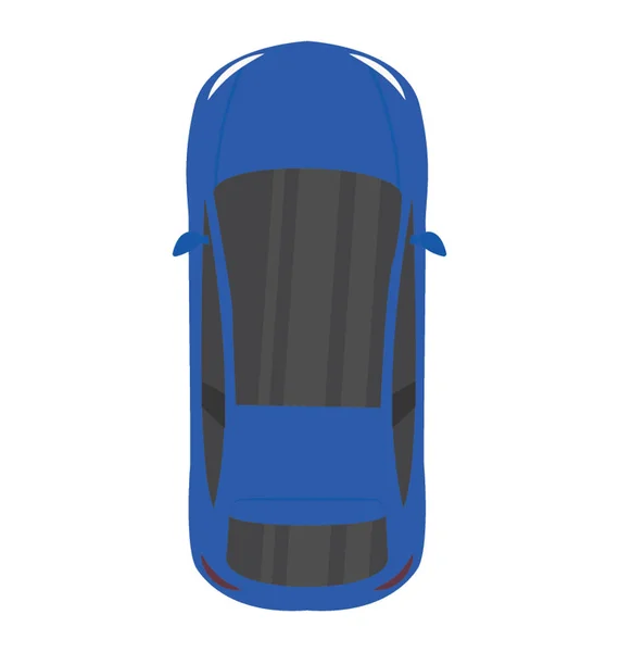 Køretøj Med Attraktiv Stil Kompakt Bil – Stock-vektor