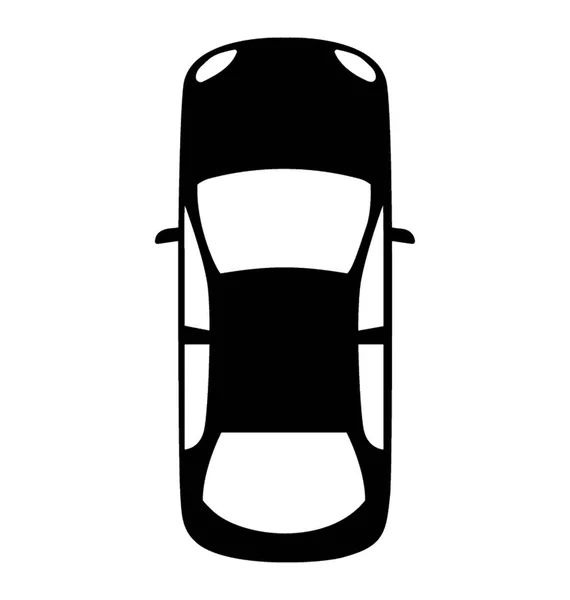 Coche Conveniente Para Uso Familiar Que Simboliza Coche Familiar — Vector de stock