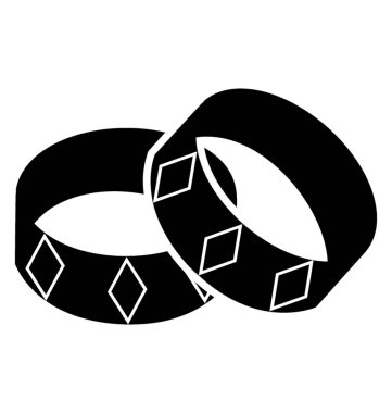 Bir kadın takı kullanılan altın bilezik 