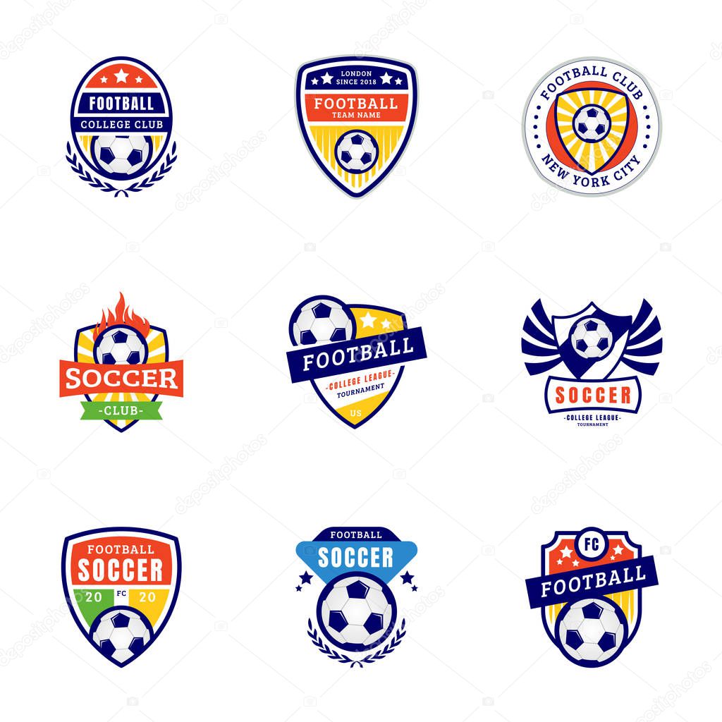 Football Club Logo Icons