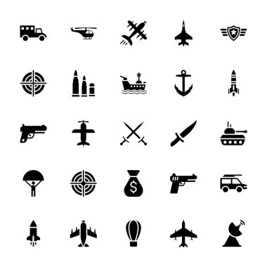 Askerlik Icons Set