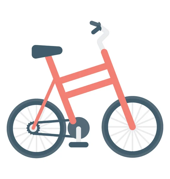 Екологічно Чиста Їзда Велосипед — стоковий вектор
