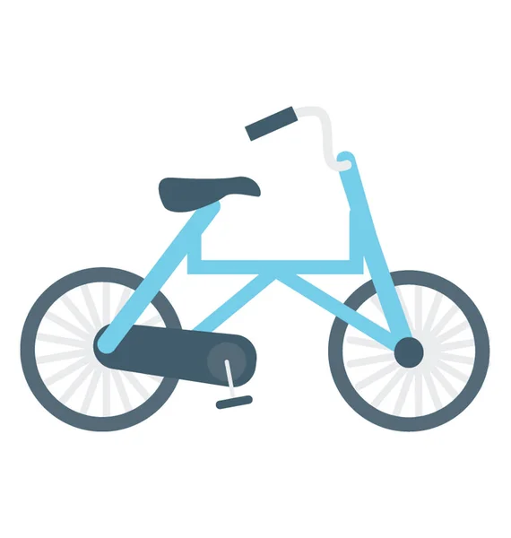 Elszigetelt Ikonra Design Egy Kerékpár — Stock Vector