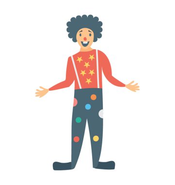 Bir hokkabaz joker kostüm 