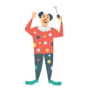 Bir hokkabaz bir sirkte performans hileler 