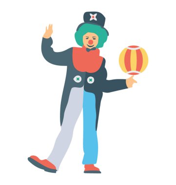 Bir sirk palyaço tarafından 