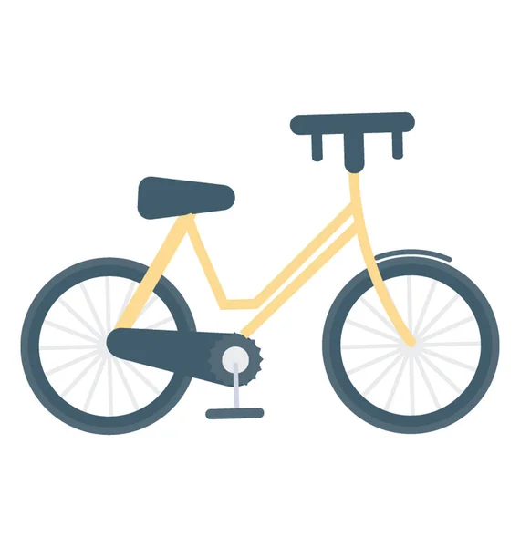 Icône Vélo Tourisme Design — Image vectorielle