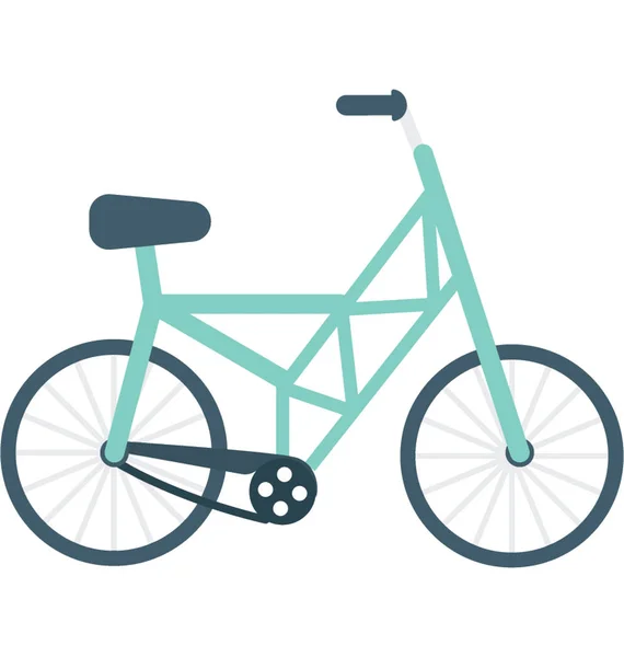 Tipo Bicicletta Chiamata City Bike — Vettoriale Stock