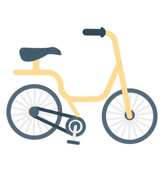 Icona Design Una Bicicletta — Vettoriale Stock