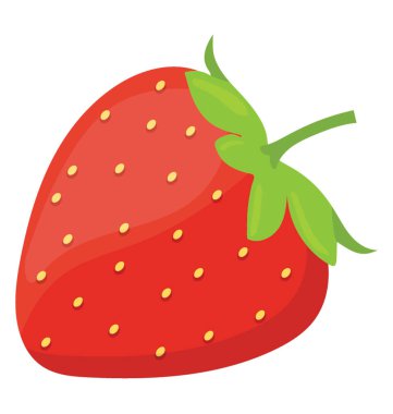 Çilek bilinen berry meyve sulu kırmızı boyalı 