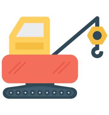 Kartonlar, Vinç makine tutan bir makine 