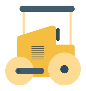 Ağır tekerlek buldozer karakterize olan bir araç 