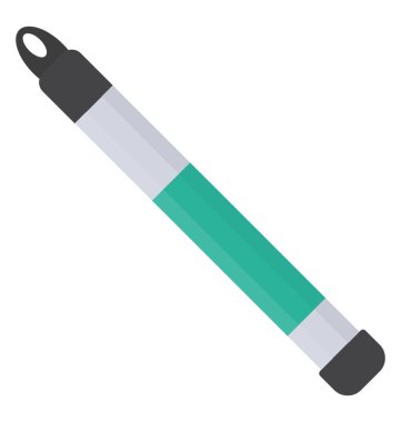 izole balıkçılık pole simgesi beyaz arka