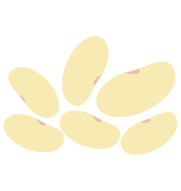 Beyaz fasulye tasvir yemek için Bakliyat 