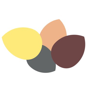 Diyet gıda tasvir farklı renkleri olan Bakliyat 