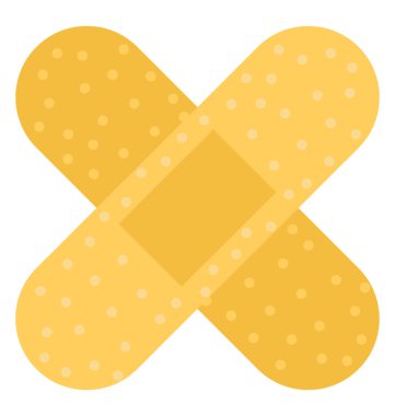 Bandaj tıbbi bandaj ya da sargı bezi olarak kullanılır.