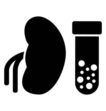 Böbrek ve böbrek gösterilen tüp bebek test