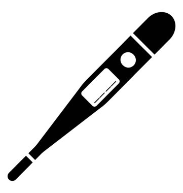 Ateşi kontrol etmek için tıbbi termometre