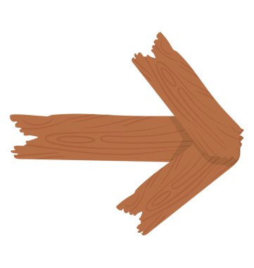 Yön veren bir sağ ok 