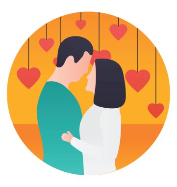 Öncesi düğün romantizm sahip bir çift 