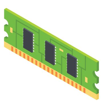 Rasgele erişim belleği ram sistem biriminde donatılmış olarak adlandırılan 