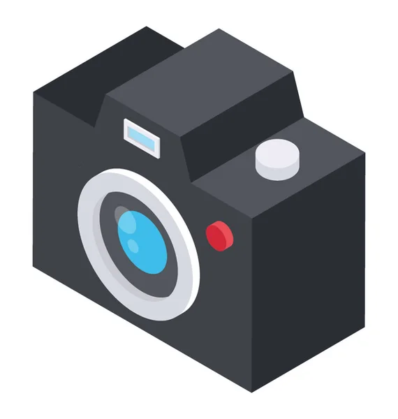 Appareil Photo Numérique Pour Capturer Des Photos — Image vectorielle