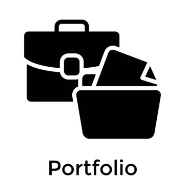 İş çantası veya portföy belgelerde taşıma için 