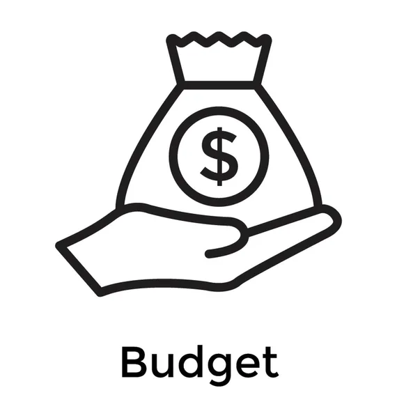 Бюджет Сбережения — стоковый вектор