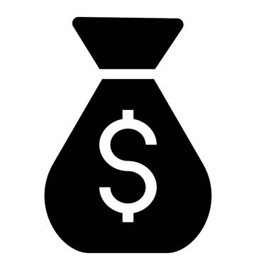 Tasarruf resmeden bir doları çanta 