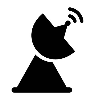 Uydu radyo dalgaları tarafından bilgi iletmek için