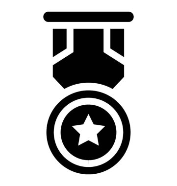 Subaylar performanslarını için verilen bir hizmet yıldız askeri madalya 