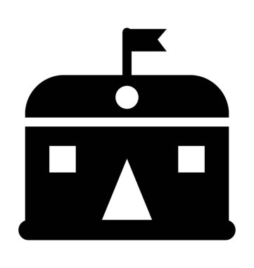 Ordu kişiler tarafından konaklama için seyahat sırasında kullanılan bir askeri kamp 