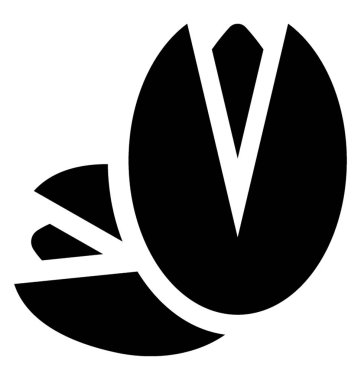 Antep fıstığı resmeden bir kabuk kurutulmuş meyve 