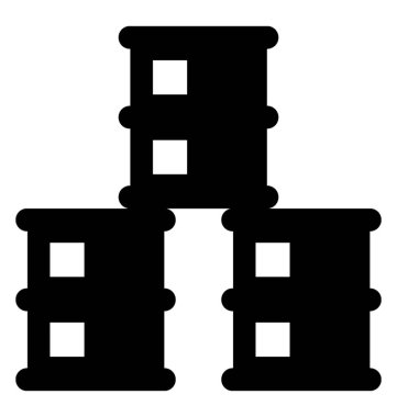 Petrol varil petrol tüketimi için kümesi 