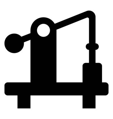 Petrol için bir offshore sondaj 