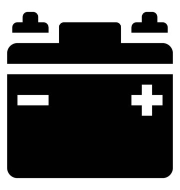 Şarj edilebilir bir akü otomobil 