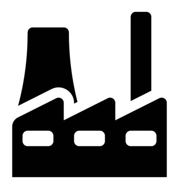 Bina ile farklı hikayeler ve boru hatları, sanayi sembolünü gösterirken  