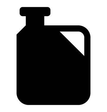 Benzin ile dolu bir kap