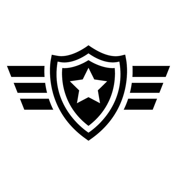 Армейский щит спасения, используемый в качестве логотипа армии
 