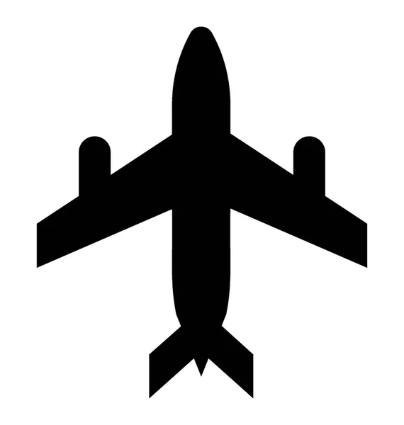 Avion Utilisé Dans Les Guerres Militaires Pour Voyager — Image vectorielle