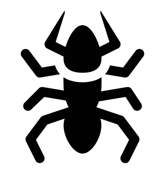 Icono Insecto Como Hormigas Que Representan Dorylus — Vector de stock