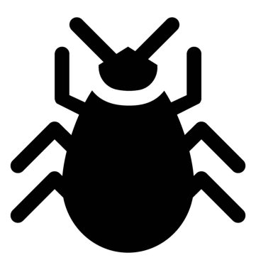 Simge bir böcek sahip uzun heykelde dul örümcek bacağı